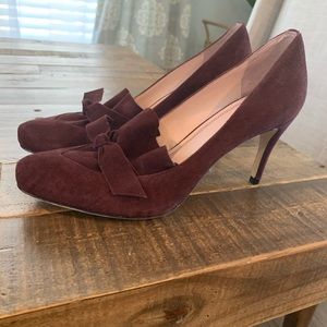 BRAND NEW, never worn. Burgundy Tracy Reese pumps